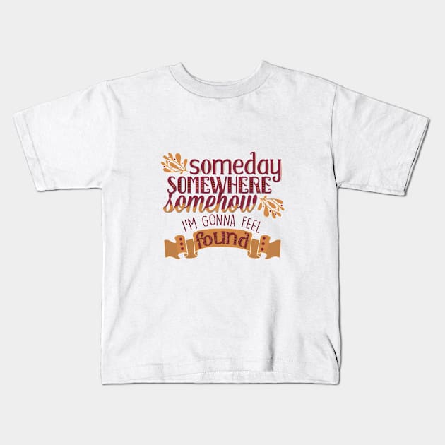 found Kids T-Shirt by sidhedcv